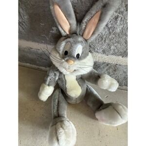 Vintage‎ Bugs Bunny Plush Stuffed Animal Toy Looney Tunes Collectible